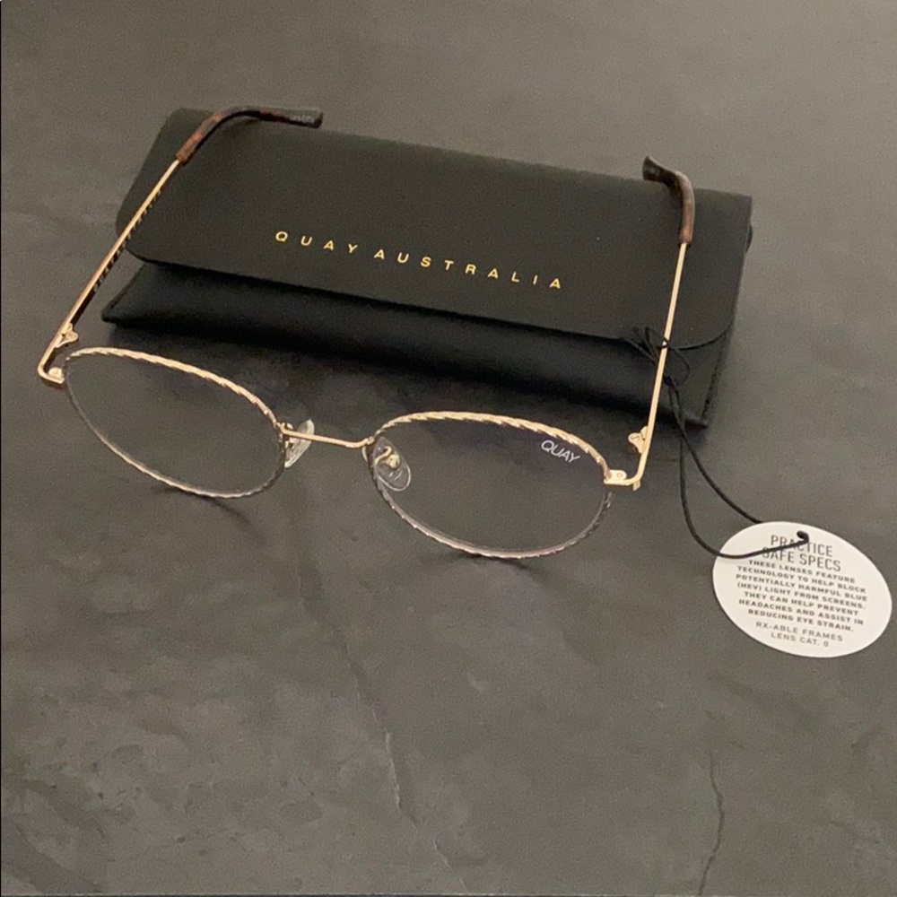 Quay Australia Blue light specs glasses
